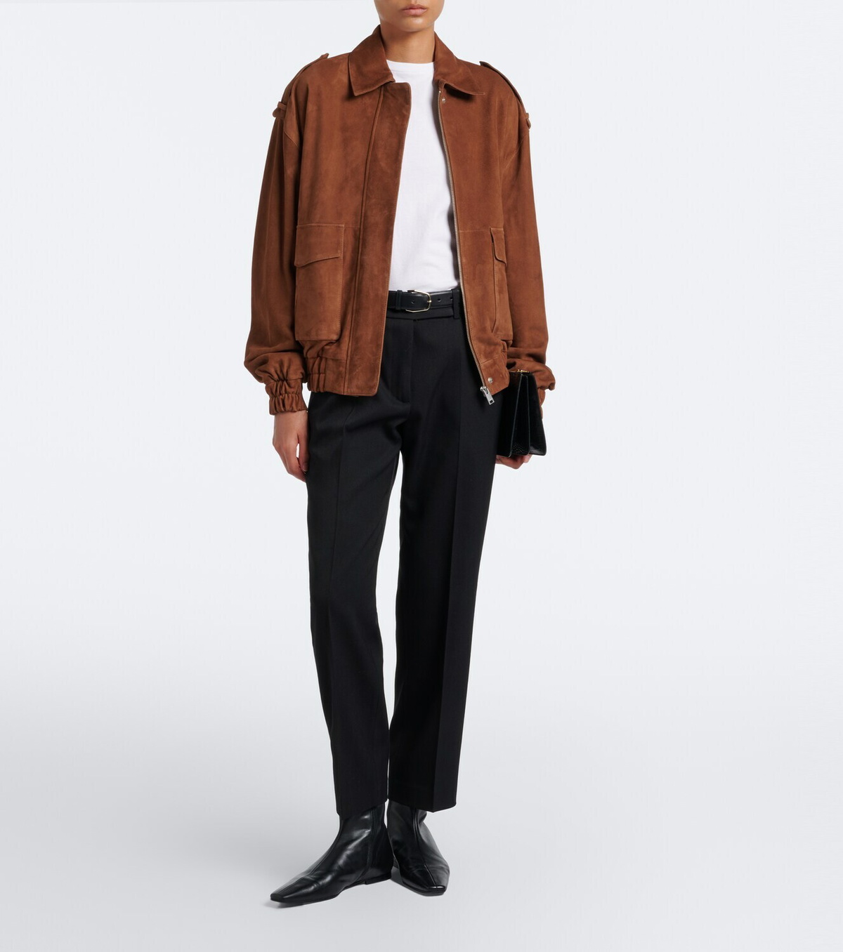 Arma Halti suede blouson jacket