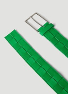 Maxi Intreccio Belt in Green
