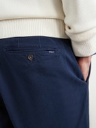 Polo Ralph Lauren - Straight-Leg Cotton-Blend Twill Trousers - Blue