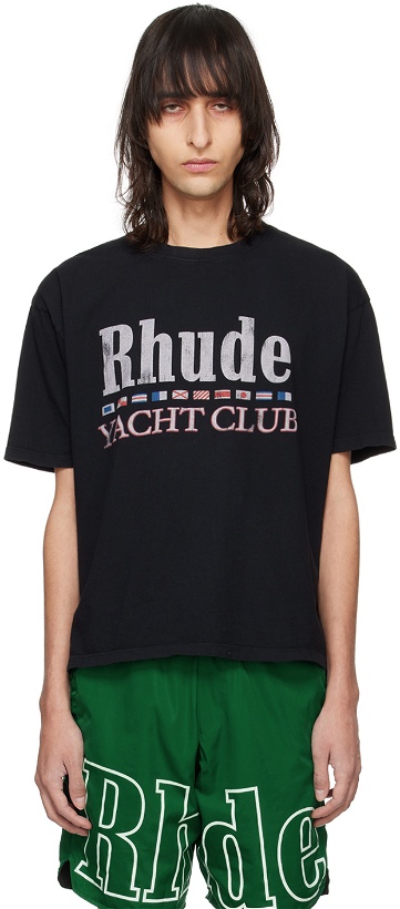 Photo: Rhude Black Flag T-Shirt