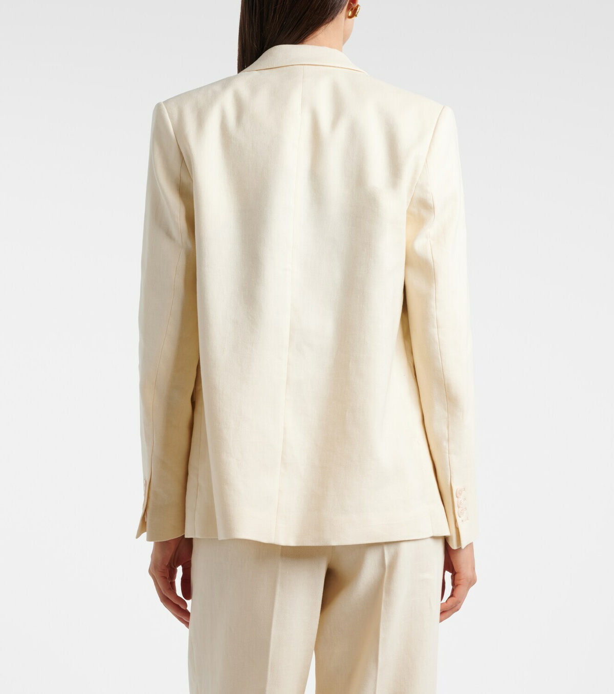 Dorothee Schumacher Casual Sophistication linen and cotton blazer