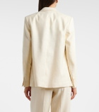 Dorothee Schumacher Casual Sophistication linen and cotton blazer