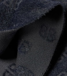 Balenciaga BB wool-blend scarf