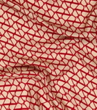 Valentino Toile Iconographe silk twill scarf