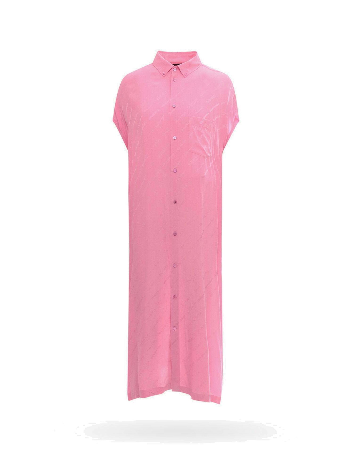 pink balenciaga dress
