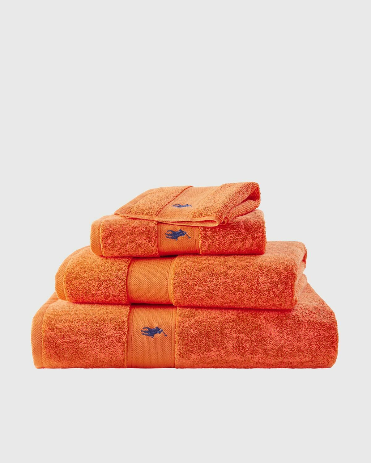 Polo Ralph Lauren Polo Play Bath Towel 70 Cm X 140 Cm Orange Bathing