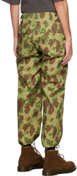 BEAMS PLUS Khaki Camouflage Utility Trousers