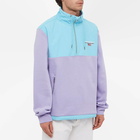 Polo Ralph Lauren Men's Polo Sport Half Zip Fleece in Sky Lavender/French Tortoise