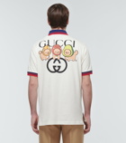 Gucci - Gucci Kawaii printed cotton polo shirt
