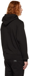 Versace Jeans Couture Black Embellished Hoodie