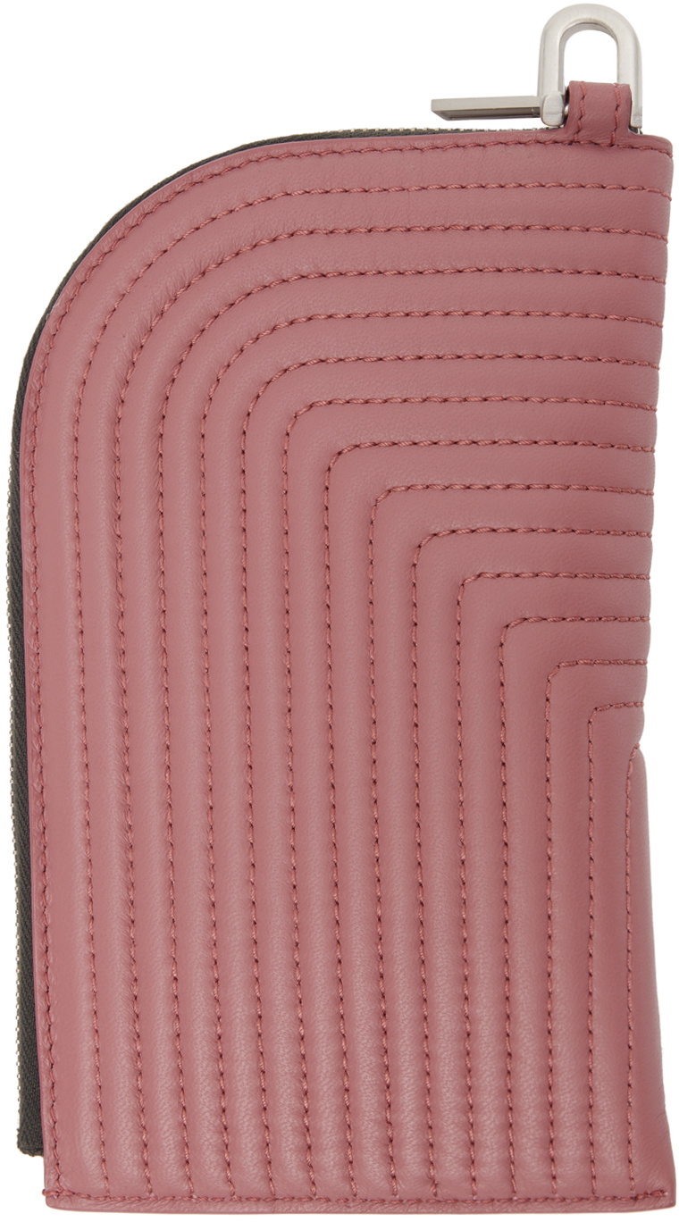 Rick Owens Pink Neck Wallet