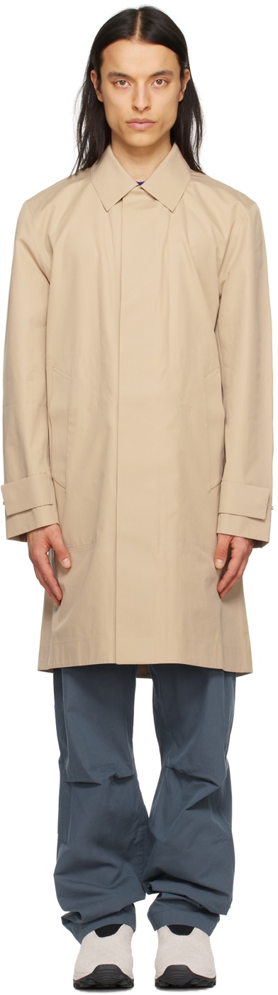 NORSE PROJECTS Beige Thor Rain Coat Norse Projects