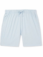 Onia - Straight-Leg Linen Drawstring Shorts - Blue
