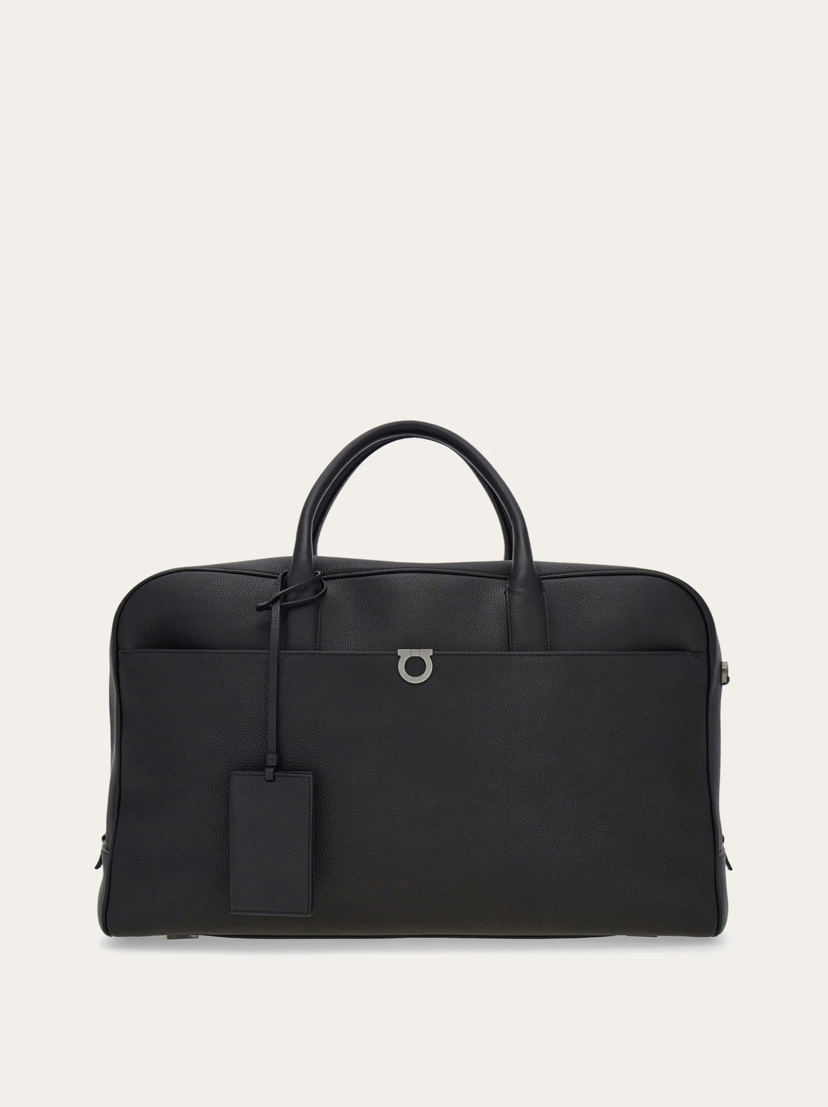Ferragamo Mens Gancini duffle bag in Black