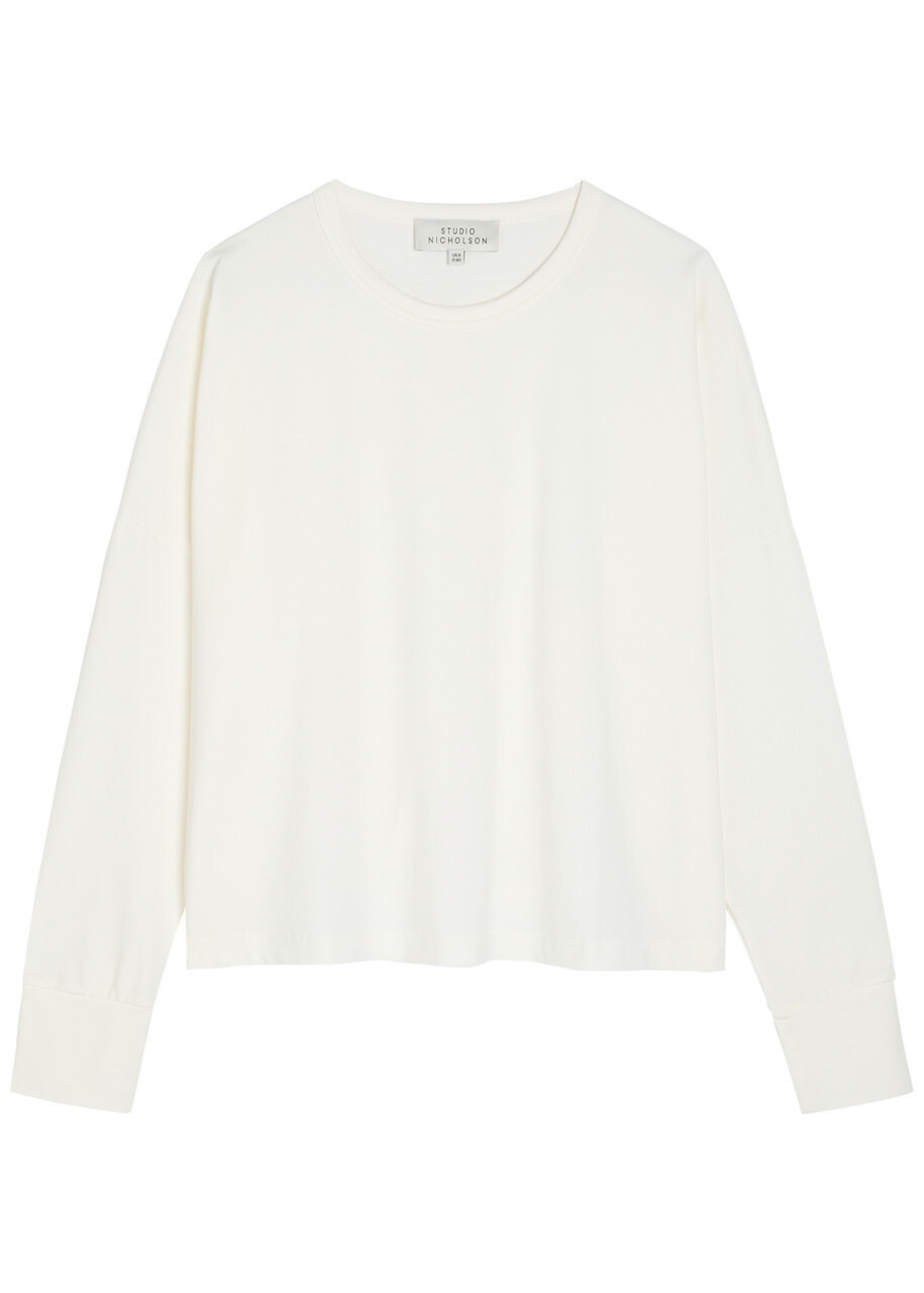 Studio Nicholson Continuity Cotton T-shirt White