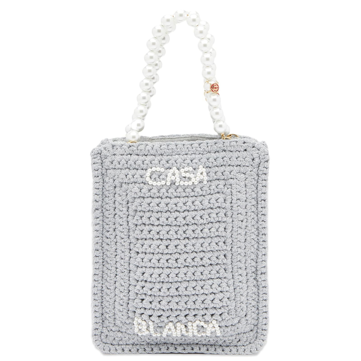 Casablanca Pink & Blue Mini 'Casa' Bag Casablanca