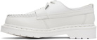 MM6 Maison Margiela White Dr. Martens Edition 1461 Penton Derbys