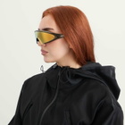 Oakley MUZM Ellipse Sunglasses in Midas Fleck/Prizm 24K 