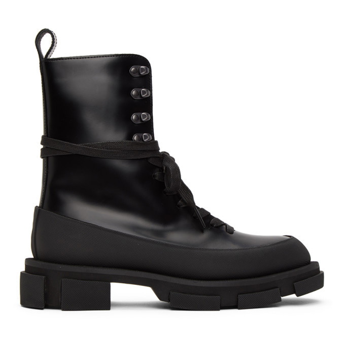 Photo: both SSENSE Exclusive Black High Gao Boots