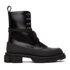 both SSENSE Exclusive Black High Gao Boots
