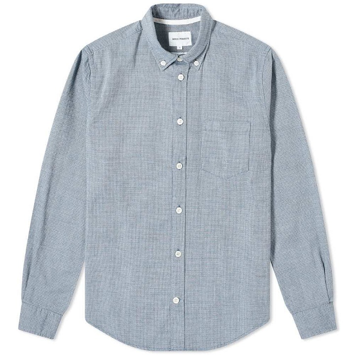 Photo: Norse Projects Osvald Waffle Button Down Shirt