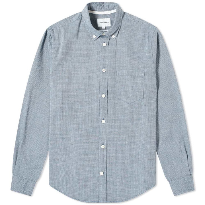 Photo: Norse Projects Osvald Waffle Button Down Shirt