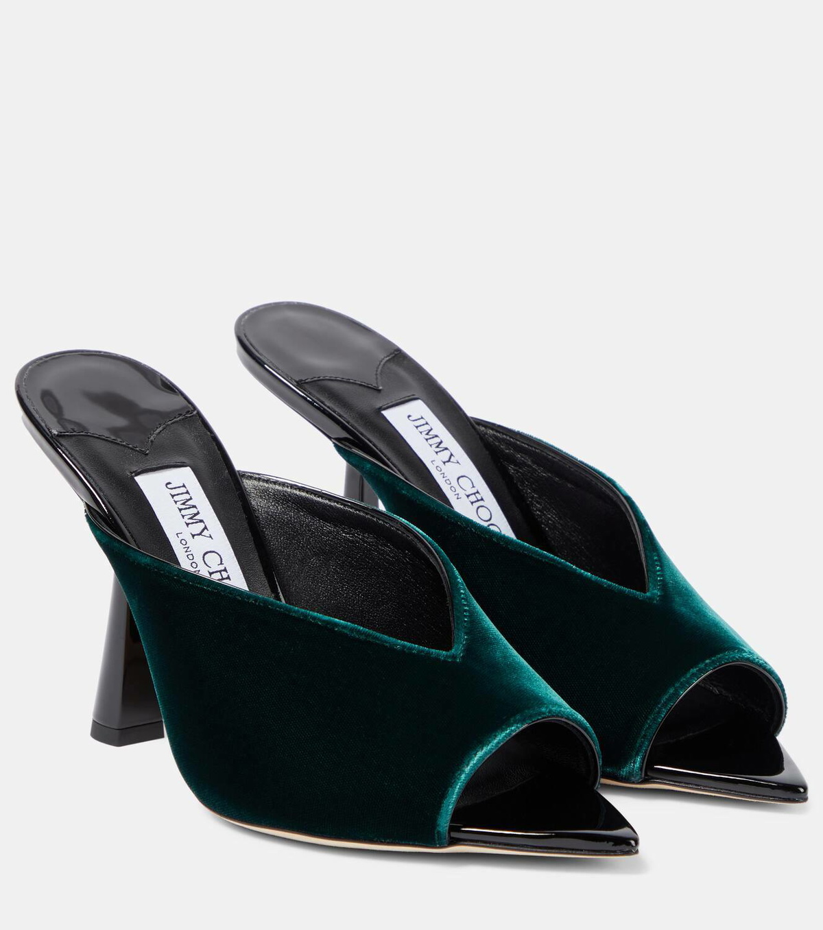 【23AW NEW】Jimmy Choo_women / Maryanne 100 ミュール JIMMY CHOO Maryanne 100 leather mules | NET-A-PORTER