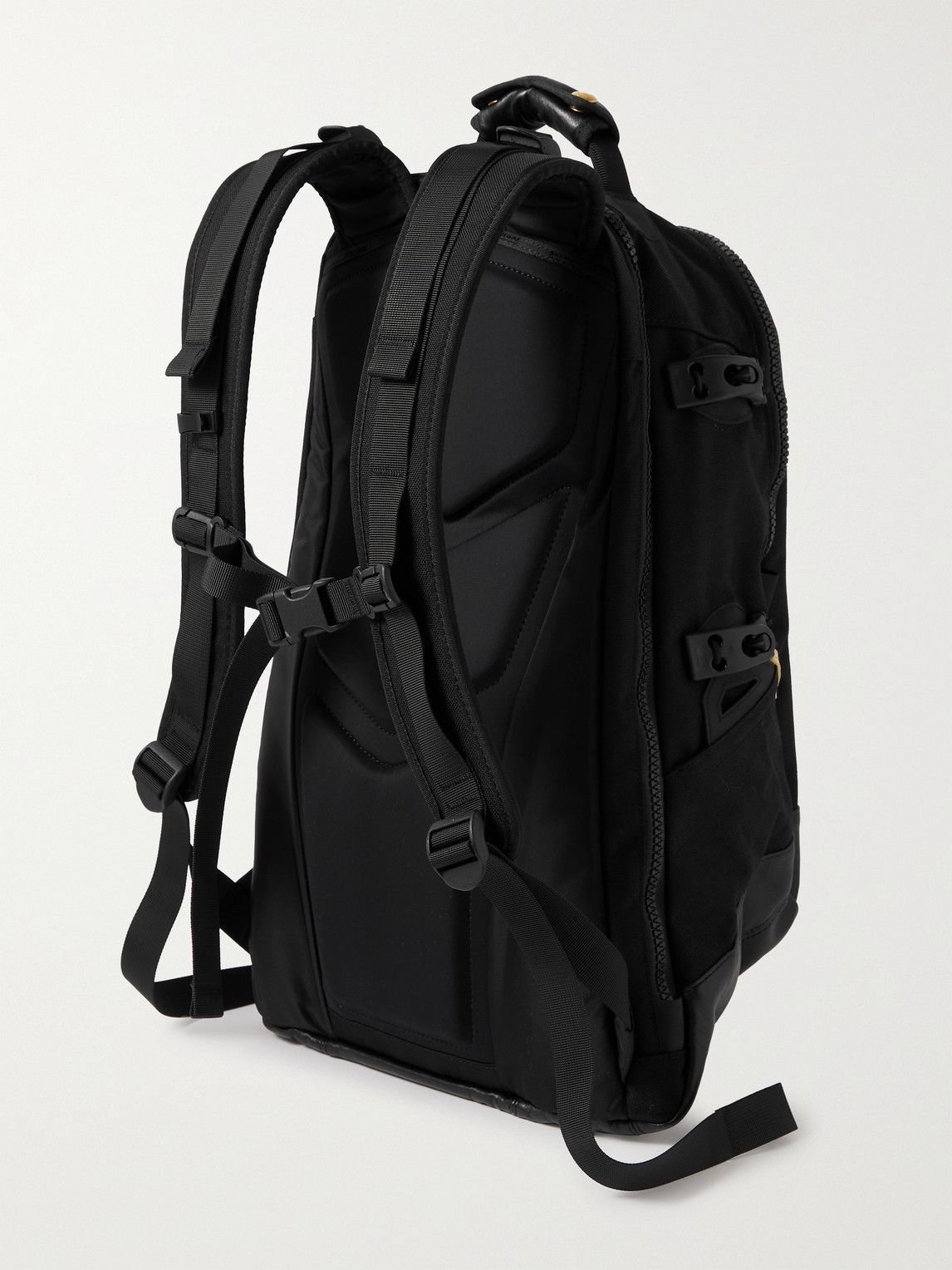 Visvim - Leather-Trimmed CORDURA Backpack Visvim