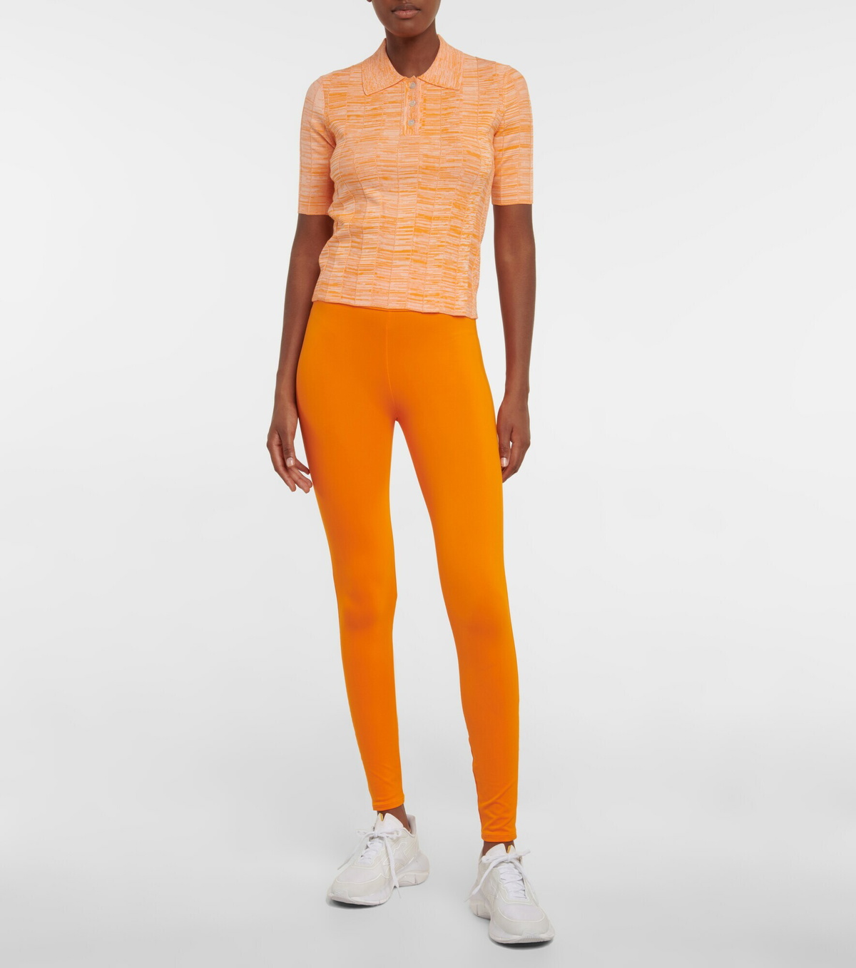 Live The Process - Iris knit polo shirt