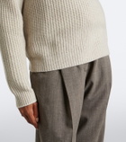 Arch4 Saatchi cashmere zip-up sweater