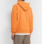 Billionaire Boys Club - Logo-Appliquéd Loopback Cotton-Jersey Zip-Up Hoodie - Orange