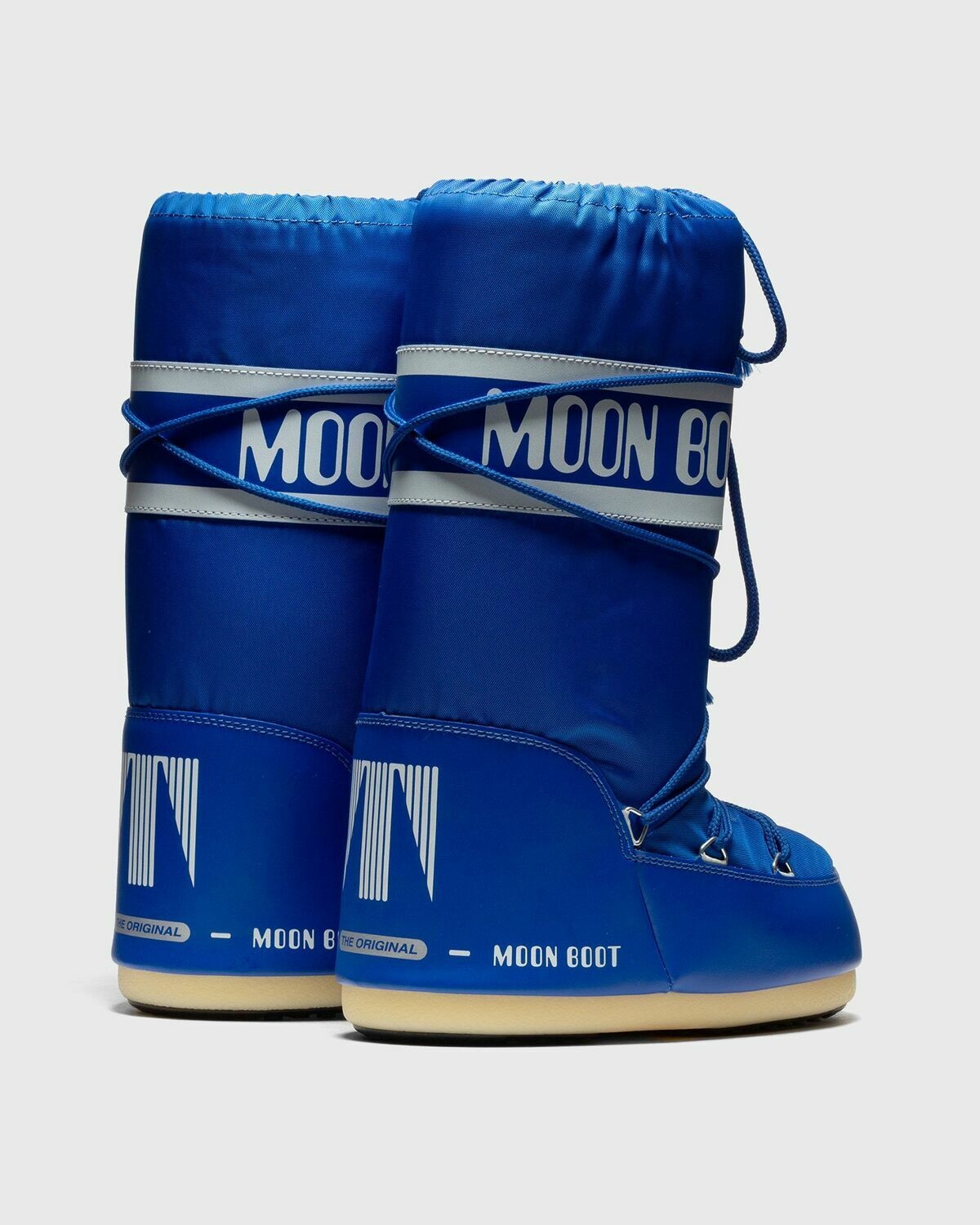 Moon Boot Icon Nylon Blue - Mens - Boots Moon Boot