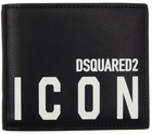 Dsquared2 Black 'Icon' Bifold Wallet