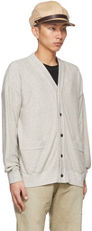 Visvim Grey Knit Selmer Cardigan