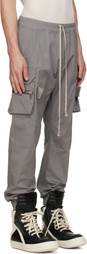 Rick Owens Gray Tower Mastodon Cargo Pants