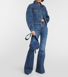 Chloé Marcie Small denim crossbody bag