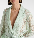 Dolce&Gabbana Belted lace blazer