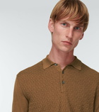 Orlebar Brown - Burnham cotton and silk polo shirt