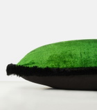 Les-Ottomans Silk velvet cushion