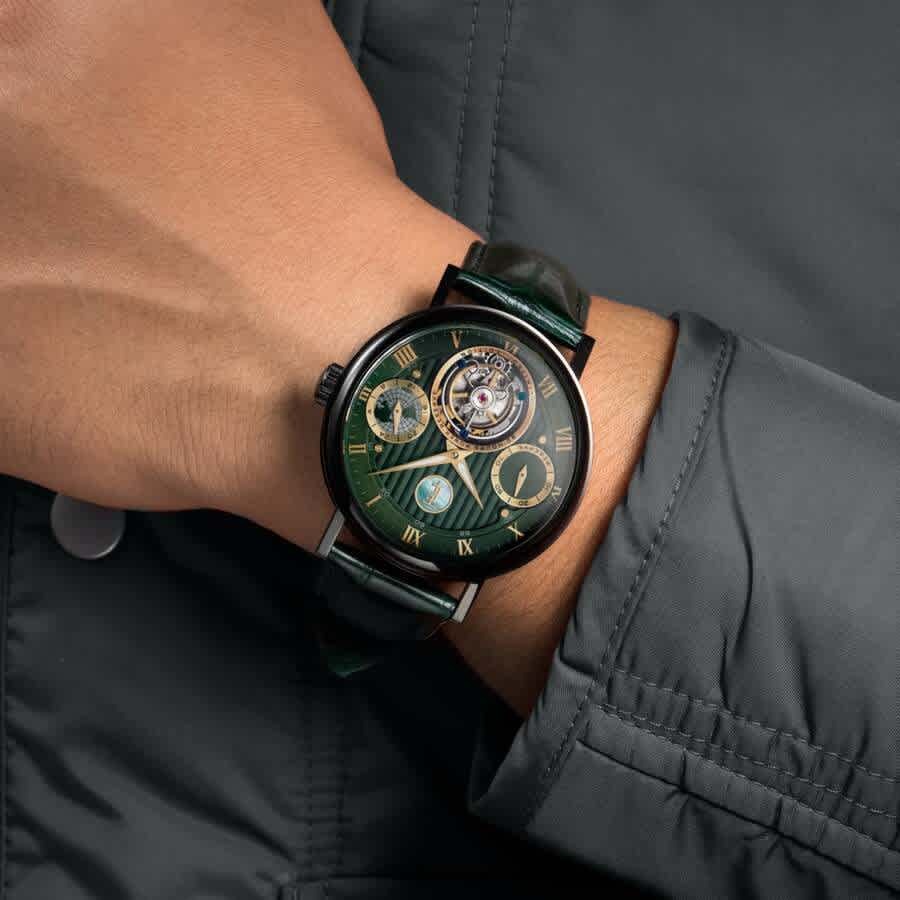 Thomas Earnshaw Celestial Halley Green Dial Mens Watch ES-8262-0F