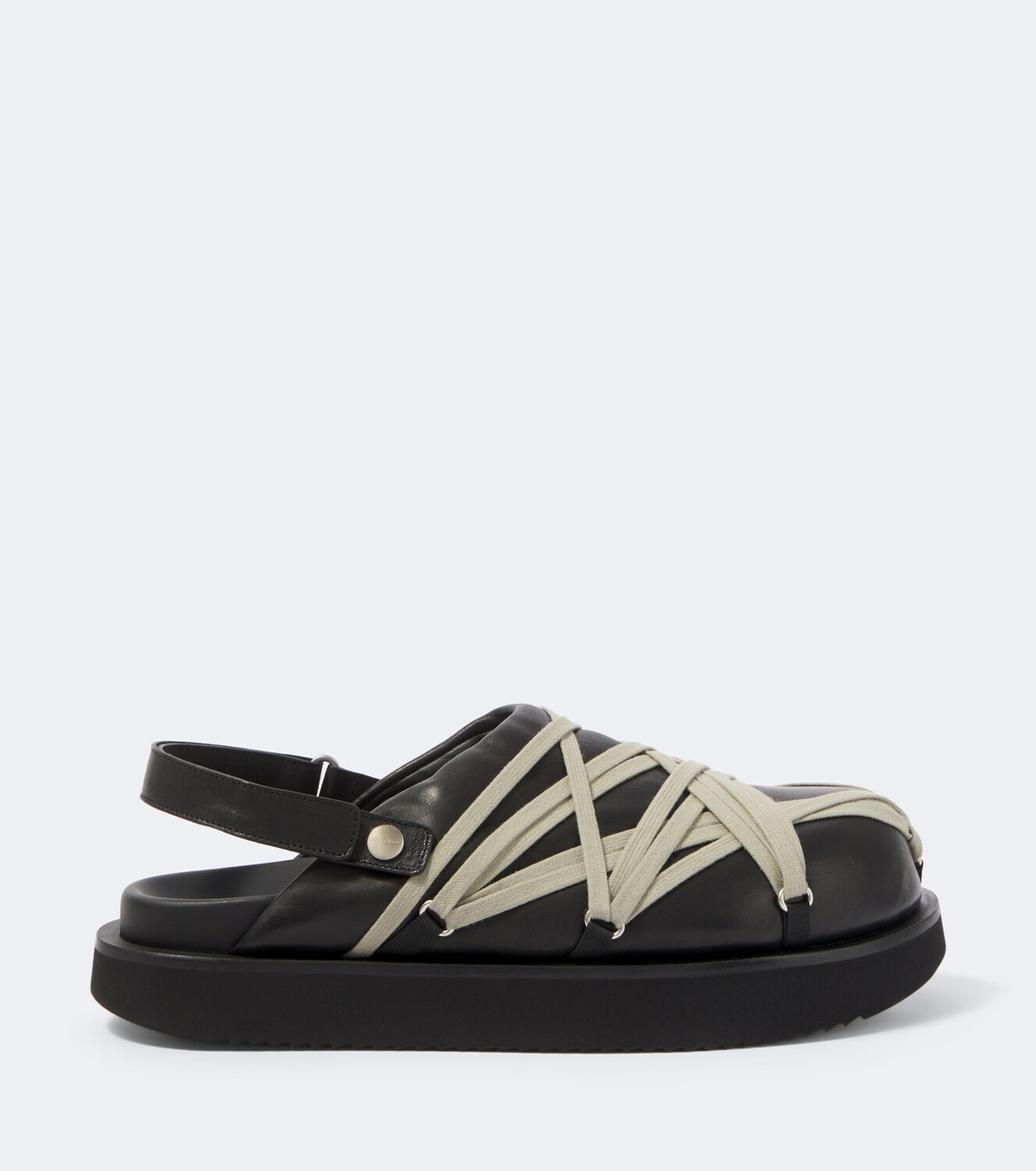 Rick Owens Megalace leather mules