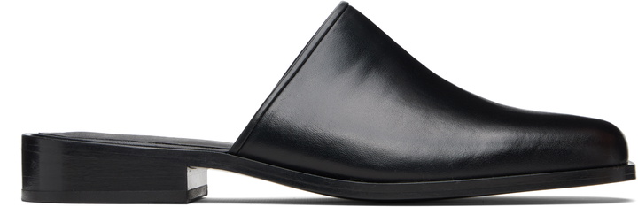 Photo: Studio Nicholson Black Barlow Slip-on Loafers