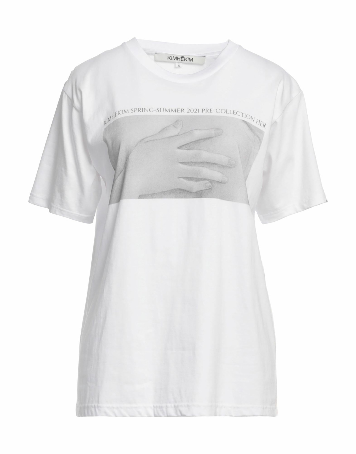 Kimhekim Womens T-shirt in White