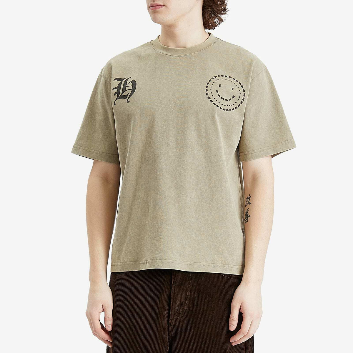Heresy Men's Stone Dragger T-Shirt in Mushroom