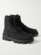 Moncler - Hyke Desertyx Canvas and Rubber Ankle Boots - Black
