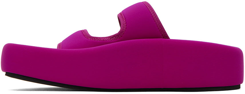 MM6 Maison Margiela Pink Sunken Sandals MM6 Maison Margiela
