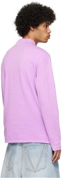 ERL Purple 'Surf' Long Sleeve T-Shirt