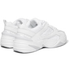 Nike - M2K Tekno Leather, Nylon and Mesh Sneakers - Men - White