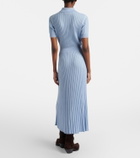 Gabriela Hearst Amor ribbed-knit silk and cashmere maxi dress