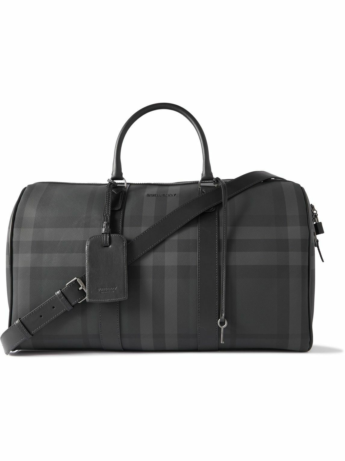 Burberry Black Coated Canvas Graphic Sonny Bum Bag QKB00P0LKB002